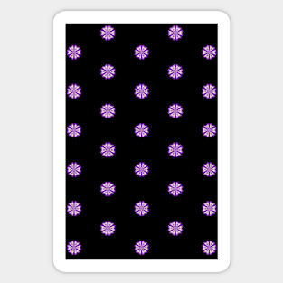 Purple Crystals Sticker